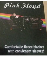 PINK FLOYD Dark Side of the Moon Fleece Blanket W/ Sleeves Pajamas SOFT ... - £14.38 GBP