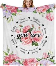 Christian Gifts For Women, 60X50In Cozy Soft Flannel Throw Blanket, - £35.96 GBP