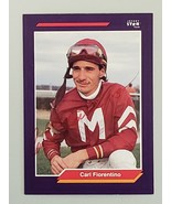 1992 Horse Star Jockey Star Cards Carl Fiorentino #84 Autographed - £4.76 GBP