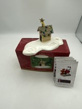 Hallmark 2000 Keepsake Woodstock On Doghouse A Snoopy Christmas NOS  - $16.99