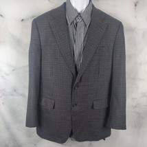 vintage CHAPS RALPH LAUREN Plaid Wool Jacket Blazer Sport Coat Mens 42 R - $39.48