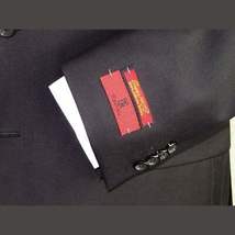 Men Renoir Suit Separate Super 140s Soft Wool Two Button Classic Fit 508-1 Black image 10