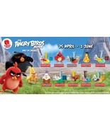 2016 Mcdonald The Angry Birds Movie Complete Lot - £58.41 GBP