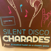 Silent Disco Charades Game Musical Twist On A Classic Game New Open Box - $8.64