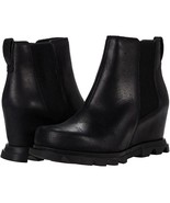 SOREL JOAN OF ARCTIC WEDGE III CHELSEA SEA SALT BLACK NEW SIZE 9.5 NL435... - £99.91 GBP