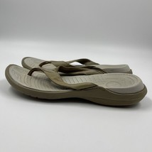 Crocs Flip Flop Capri Foam Rubber Thing Sandal Brown Women Size 9 - $23.38