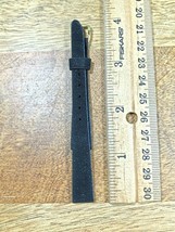 Vintage Speidel (NIB) Black Napped Corfam Watch Band (11mm or 7/16&quot;) (K7... - £15.17 GBP