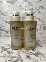 X2 Olay Body Science B3+ Vitamin C Creme Body Wash Cleansing Brightening 300 ml - £15.71 GBP