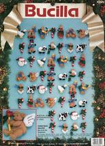Bucilla "Christmas Galore Felt Applique 50 Ornaments Kit 83021 - $82.00