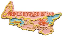 Prince Edward Island-4 Color Canadian Province Fridge Magnet - £5.46 GBP