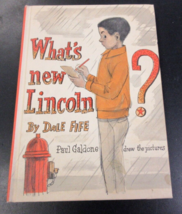 What&#39;s New Lincoln? 1970 By Dale Fife Illustrations Childrens Book Club ... - £7.98 GBP