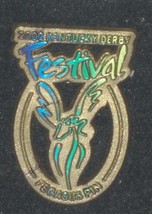 2002 - Kentucky Derby Festival &quot;Gold Return&quot; Pin in MINT Condition - £58.77 GBP