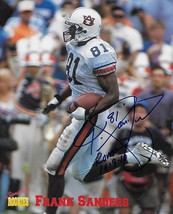 Frank Sanders Auburn Tigers signed autographed 8x10 photo COA - £47.47 GBP