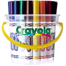 Crayola 32 Classic Washable Marker Deskpack (8 Colors) - £44.25 GBP