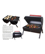 Sunbeam Black Steel/Iron Portable Camping Charcoal BBQ Grill barbeque NE... - $81.39 CAD
