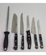 6 JA Henckels Zwilling Kitchen Knife Lot 311020 39023 36111 30744 Sharpe... - £49.34 GBP