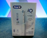 Oral-B iO Series 4 Gum &amp; Sensitive Care Electronic Toothbrush White Blue... - £46.24 GBP