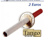 Cigarette Thru 2 Euros by Tango Magic (Two Sided) - $73.25