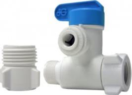 IPW Industries Inc-John Guest - Plastic Angle Stop Adapter Valve 1/2&quot; NP... - $20.99