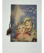 Antique Christmas Carols Song Book Colorful Jean Kuphal Cover Galvin Mfg... - £22.92 GBP