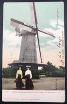 1907 Hill Bros Advertising Postcard Dutch Windmill Golden Gate Park SF CA - £14.90 GBP