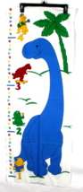 PRINCESS FABRIC INC. Pattern 616 Dinosaur Growth Chart Cotton Fabric 46&quot; x 17.5&quot; - £11.15 GBP