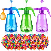 3 Pcs Water Balloon Pump With 1000 Balloons, Water Balloon Filler 3 In 1... - $44.99