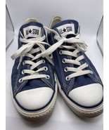 Converse Chuck Taylor All Star M9697 Blue Shoes Sneaker Sz M 7 W 9 Excel... - $28.01