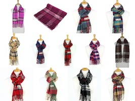Variety Color Cashmere Soft &amp; Warm Feel Scarf Winter Scarf Men And Women - £15.12 GBP