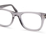 NEW TOM FORD TF5820-B 020 Gray Eyeglasses Frame 50-20-145mm B42mm Italy - $171.49