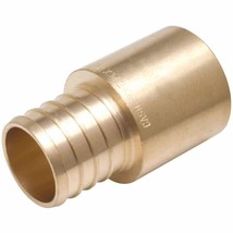 SharkBite 1 Inch Crimp MNPT Male Sweat Adapter, Brass Plumbing Fittings,... - £14.69 GBP