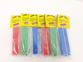 Vintage Magic Cord Trick 6 pc Lot from the 70s Red Green Blue - £5.48 GBP