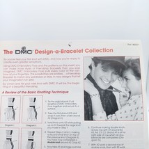 Vintage DMC Craft Pattern, Design a Friendship Bracelet Collection with ... - $7.85
