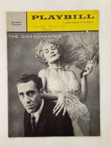 1958 Playbill Coronet Theatre Jason Robards Jr. in The Disenchanted - $14.20