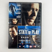 State of Play DVD Russell Crowe, Helen Mirren, Ben Affleck, Rachel McAdams - £7.00 GBP