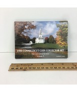 Vintage 1999 Connecticut Single State Quarter Coin Volume 5 Collector Bo... - $12.19