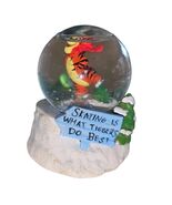 Disney Store Tigger The Tiger Christmas miniature mini snowglobe - $13.72