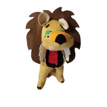 Dakin Dream Pets Ludicrous Lion Plush Stuffed Animal Toy Yellow with Green Eyes - £11.94 GBP
