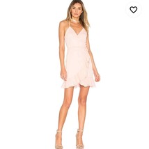 NWT Lovers and Friends GIGI WRAP DRESS in Pink Size S - £58.31 GBP