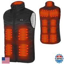 D1D9 Heated Vest for Men Women, 13 Heat Zones, Electric Warming Waistcoat - $49.56