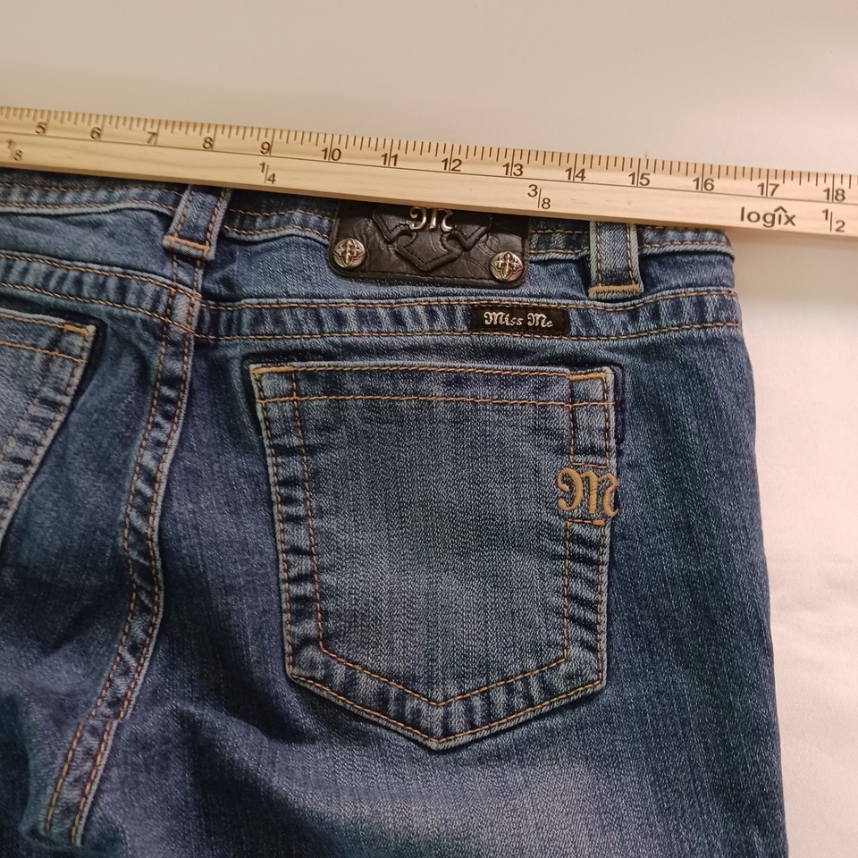 Miss Me MS5151S53 Women's Blue Cotton Mid-Rise Skinny Jeans Size 30 (30×32) Item image 6