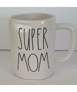 Rae Dunn SUPER MOM Coffee Tea Mug Mom Gift Magenta by Artisan Mother’s Day - $336.77 MXN