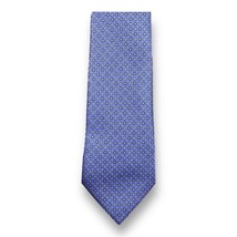 Ermenegildo Zegna Necktie Mens 100% Seta Silk Jacquard Tie Purple Italy 59L - £77.43 GBP