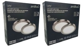 Artika Lumo 2 Pack 8&quot; LED Closet Light with Motion Sensor, Brushed Nicke... - €12,95 EUR