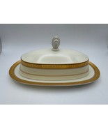 Mikasa Fine China PALATIAL GOLD 1/4 lb Covered Butter Dish - €69,23 EUR