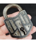 antique padlock OLD vintage MYSTERY BRAND - $69.35 CAD