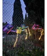 Watering Can With Waterspout Solar LED Stake, CHOOSE Style - $33.90