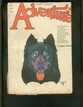Adventure PULP- 9/8/1926-GREAT Wolf COVER-BAUMHOFER Art G- - £51.19 GBP