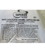 SUPERIOR CAPPUCCINO WHITE CHOCOLATE CARAMEL 2 - 2 LB BAGS POWDER MIX - $34.00