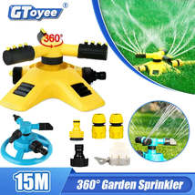 TOWAYER 360 Degree Automatic Rotating Garden Lawn Water Sprinkler System Quick L - £3.18 GBP+
